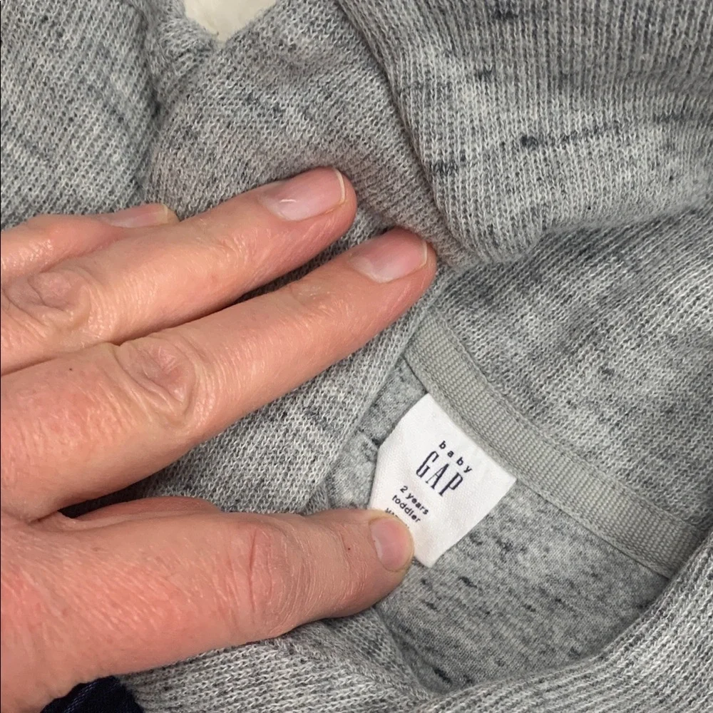 GAP Gray Hoodie and Blue Jeans Set